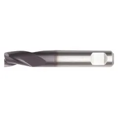 This carbide square end mill features a TiAlN coating and 3-flute design for efficient chip evacuation and heat resistance. With a 2 mm mill diameter, 4 mm length of cut, and 38 mm overall length, it is suited for general-purpose milling operations such as slotting, profiling, and contouring in metals and composites.