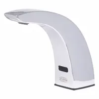 ZURN Kitchen and Bathroom Sensor Faucet: AquaSense®, Brass, Chrome Finish, Single-Post, Spray, NPSM (MPN ZG6913-CP8)