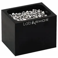 LAB ARMOR Single Black Bead Block: Aluminum, 3 in Overall Wd, 3 3/4 in Overall Lg, Bead Block (MPN 52100-BLK)