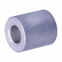 RAF ELECTRONIC HARDWARE Round Spacer: 1/4 in Screw Size, 3/16 in Overall Lg, Round, Aluminum, 25 PK (MPN 1216-25-AL)