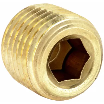 PARKER 1/8 HHP-B CA360 Brass NPT Threaded Extreme-Pressure - Threaded Extreme-Pressure Hydraulic Pipe Fittings