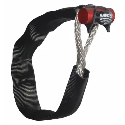 LOCKJAW Soft Shackle: 8,800 lb Working Load Limit, 26,400 lbf Breaking Strength - Load-Securing Synthetic Shackles