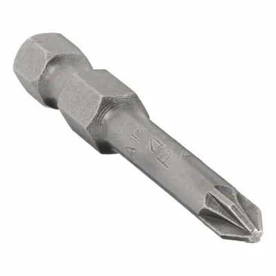 APEX Power Bit: Power Bit, Imperial, Pozidriv Head, PZ1 Bit Industry Size, Std - Pozidriv Bits