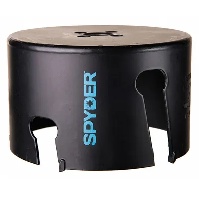 SPYDER Hole Saw: 6 in Saw Dia., 1 Teeth per Inch, 2 in Max. Cutting Dp - Multi-Material-Cutting Hole Saws without Arbor