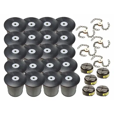 TERRACYCLE REGULATED WASTE Filter Cartridge Kit for Mfr. No. 333-100-120 - Light Bulb & Lamp Crusher Accessories