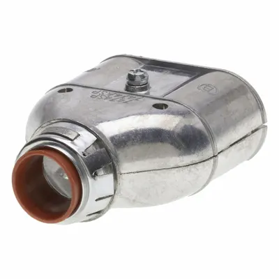 BRIDGEPORT 7474ASP Duplex Straight Connector - Straight Connectors - Snap-In Style
