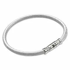Metal key ring with clear nylon-coated finish for corrosion resistance. 1 1/2 inch diameter. Sold in a 5-pack. Suitable for organizing and securing keys in industrial, commercial, or personal settings.