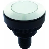 MURRELEKTRONIK Illuminated Push Button: Illuminated, Flush Profile, Non-Metallic, 30 mm, 1NO (MPN 69110)