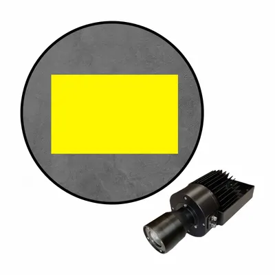 VISUAL WORKPLACE Virtual Safety LED Walkway: Virtual Safety LED Walkway, Solid, Yellow - LED Safety Walkway Projectors