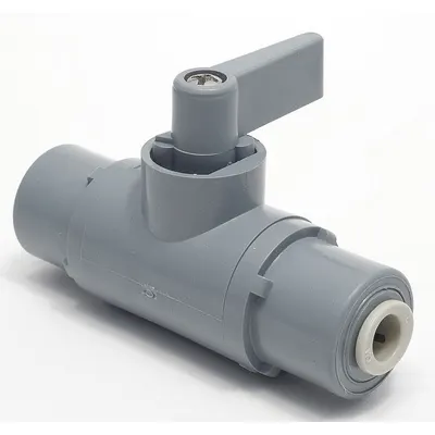 OEM Manual Two-Way Ball Valve: 1/4 in - PVC Ball Valves