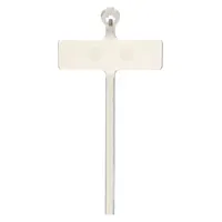 TY-RAP Cable Tie: 4 in Nominal Lg, 1/16 in Nominal Max. Bundle Dia., Perpendicular to Tie, 100 PK (MPN TY551M)