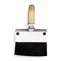 Shank-style brush configured as a chain oiler and applicator for applying lubricants to roller chains and similar components in industrial machinery. Used in manufacturing, material handling, and conveyor systems for consistent oil application