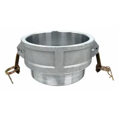 OEM Cam and Groove Coupling: 5 in Coupling Size, 5 in Hose Fitting Size, 5"-8 Thread Size - Type B Aluminum Cam & Groove Fittings