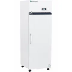 This refrigerated BOD incubator provides forced-air circulation for uniform temperature conditions. With a 23 cu ft capacity, digital display, and temperature accuracy of +/-0.1 °C, it is suited for biological oxygen demand testing, stability testing, and sample storage in laboratory environments.