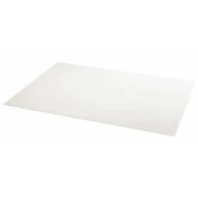 KENNEDY Magnetic Tool Storage Sheet, 24 in x 18 in x 1/32 in, White Vinyl Coated - Magnetic Tool-Organization Cutout Sheets for Pegboard