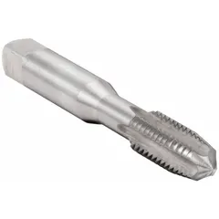 CHICAGO-LATROBE Straight Flute Tap: 3/8"-24 UNF, H3 / 2B, 4 Flute, Plug Chamfer, LH (MPN 317664)