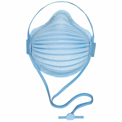 MOLDEX Surgical N95: Adj, Molded Nose Bridge, Comfort, Blue, M/L Mask Size, MOLDEX - N95 Respirators without Exhalation Valve