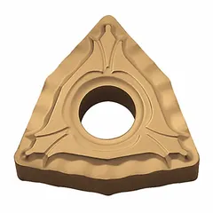 Trigon (W) indexable turning insert with an 80° diamond shape, 4.76 mm thickness, and 4.76 mm nose radius. Designed for general turning, facing, and profiling operations on steel and cast iron. The CA510 grade offers wear resistance and toughness for medium to heavy machining.