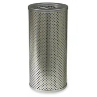 Cartridge hydraulic filter with cellulose media and 7/16 in inside diameter. Includes O-ring. Compatible with hydraulic fluid. Suitable for use in J.C. Bamford vehicles