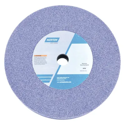 NORTON Type 1 Straight Grinding Wheel - Grinding Wheels for Moderate-to-Heavy Grinding of Tool Steels