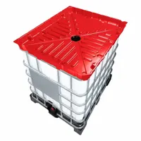 DENIOS Accessories for IBC Totes: 41.7 in x 6 5/8 in x 49.6 in, K22-0174, 41.7 in x 6 5/8 in, Red