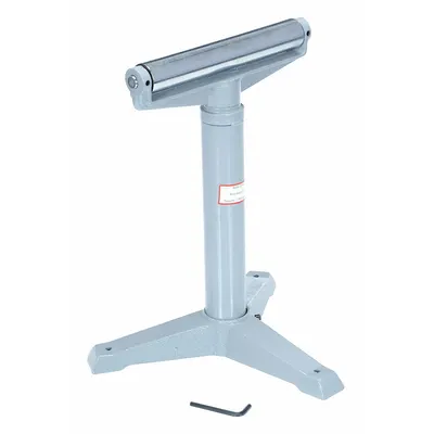 OEM Material Support Stand: 14 in Roller Wd - Flat Roller Material Support & Transfer Stands