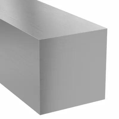 OEM Alloy Steel Square Bar: 3.5 in Thick, 0 in/-0.008 in, 3 1/2 in x 24 in Nominal Size (WxL) - High-Strength 4140 Alloy Steel Flat Bars