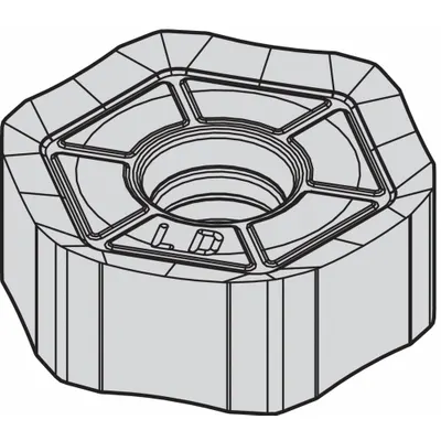WIDIA Hexagon Milling Insert: HNGJ535ANENLD, HNGJ0905ANENLD (MPN 3330950) - Machining