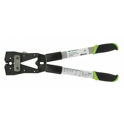 GREENLEE Crimper: Battery Lugs/Compression Lugs, 26 1/2 in Overall Lg, K09-SYNCRO - Controlled-Cycle Lug & Splice Crimpers