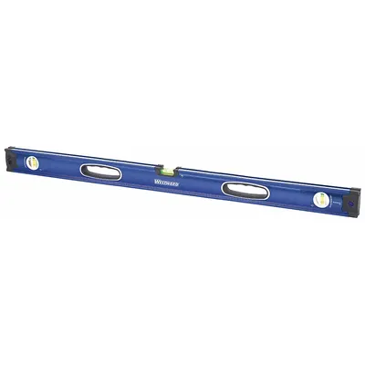 WESTWARD I-Beam Level: Level & Plumb, 48 in Overall Lg, Side Read Only - Standard I-Beam Levels
