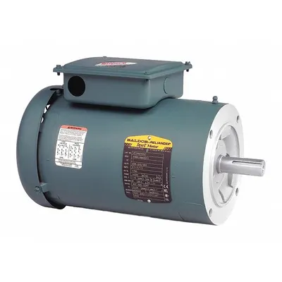 BALDOR General Purpose Motor: C-Face Mount, Totally Enclosed Fan Cooled, 1 hp - C-Face 3-Phase General Purpose AC Motors