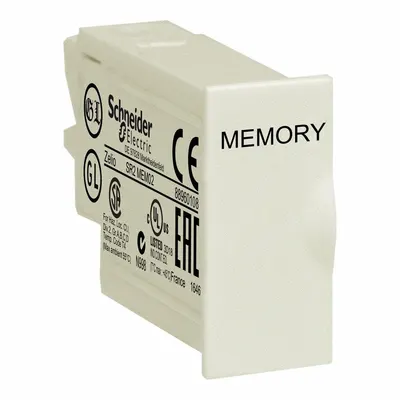 SCHNEIDER ELECTRIC Memory Cartridge: Phaseo/SR2/SR3/Zelio Logic (MPN SR2MEM02) - Accessories & Replacement Parts for Schneider Models