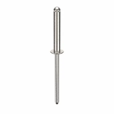 OEM Domed-Head Blind Rivet, 0.156" dia, 2 9/40" L, 500 PK - Domed-Head Blind Rivets