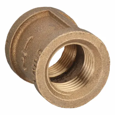 OEM APPROVED VENDOR Metal Pipe Straight, 1/2 in x 1/2 in, Class 125, Brass, 200 psi - Threaded Low-Pressure Pipe Fittings for Potable Water