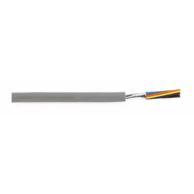 CAROL Communication Cable: 500 ft Cable Lg, 7 Strands, 24 AWG, Riser, Comm Cable - Unpaired Shielded Cables