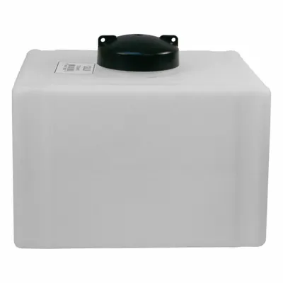 NORWESCO Utility Tank: 12 gal, Closed Top, 18 in x 14 in, 5 in Fill Opening Dia - Total-Drain Liquid Storage Tanks