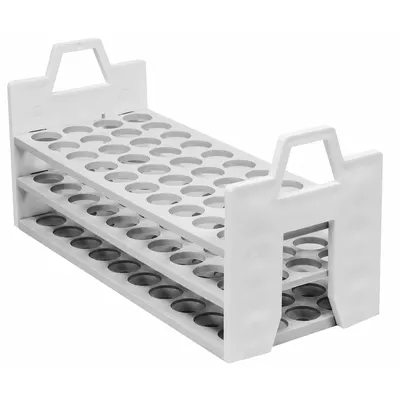 SP SCIENCEWARE Tube Rack: 4 1/2 in Overall Wd, 5 1/4 in Overall Ht, 10 5/8 in Overall Lg - Lab Storage Racks