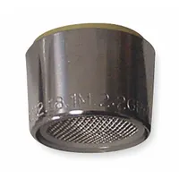 KISSLER Outlet: 2.2 gpm Flow Rate, Aerated Flow Outlet, Metal, Chrome Finish, Female, 6 PK (MPN AB83-6015)