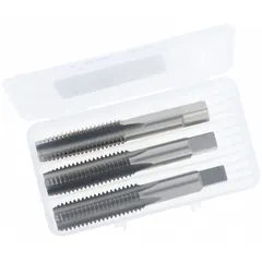 CHICAGO-LATROBE Tap Kit: 7/16"-20 UNF, H3 / 3B, 4 Flute, High Speed Steel (MPN 342613). Key specifications — attr1300563: One Each Taper, Plug, and Bottoming.