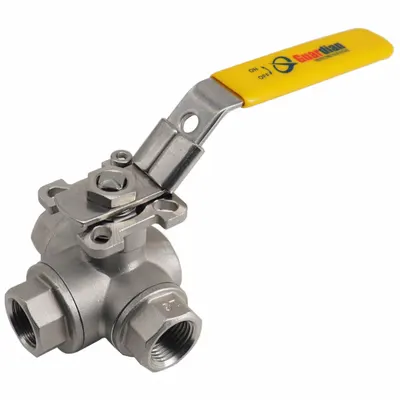 OEM APPROVED VENDOR 1 in T-Port Stainless Steel Ball Valve - T-Port Stainless Steel Ball Valves