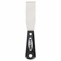 HYDE Putty Knife: Bld. Mat. Carbon Steel, Hdl. Mat. Nylon, Stiff, Straight Bld. Shape (MPN 02200)