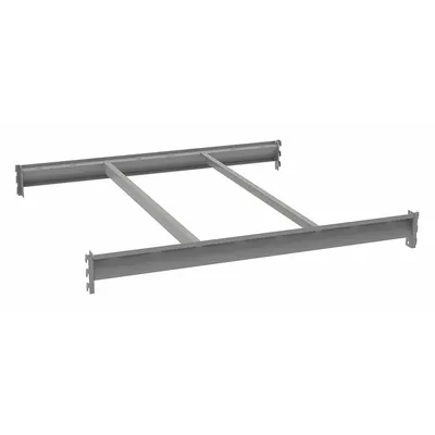 TENNSCO Bulk Storage Deck Level: 48 in x 48 in x 3 5/8 in, 14 ga Beams - Open Deck Bulk Rack Shelf Kits