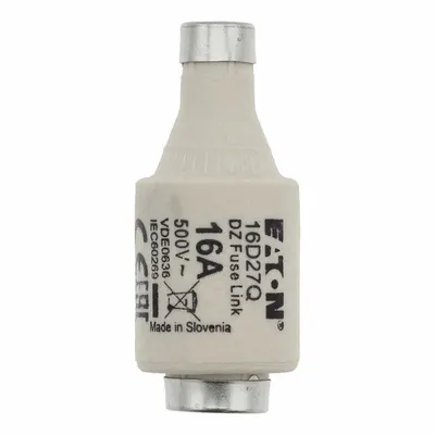 BUSSMANN IEC Type D Fuse, 16 A, 500 V AC, DII Size D27 - IEC Type D Fuses