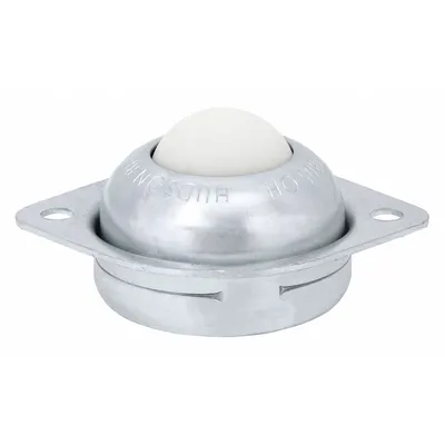 ASHLAND CONVEYOR Ball Transfer: 1 in Ball Dia - Ball Transfer, 35 lb Ball Load Capacity - Countersunk Flange Mount Ball Transfers