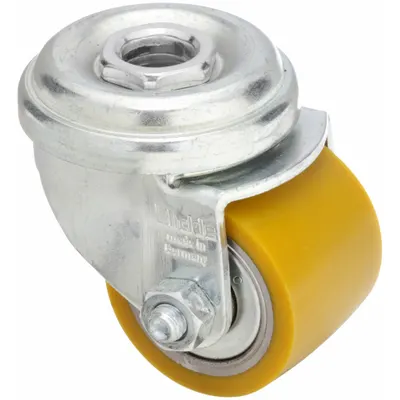OEM Bolt-Hole Caster: Swivel - Low-Profile Bolt-Hole Casters