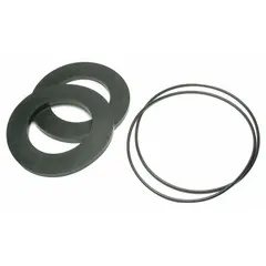 This valve repair kit includes an O-Ring Cover and Seal Ring for servicing WILKINS model 950 valves. It is used to replace worn rubber components in water or industrial piping systems, restoring proper sealing and function.