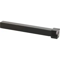 The KYOCERA KGBFSL1010JX16 is an indexable toolholder for external grooving, parting, and turning operations. It accepts indexable inserts and is suited for use on CNC lathes and manual machines in general machining applications.