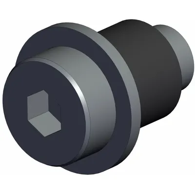 SMC Mounting Bracket: Trunnion Mount Type, Fits 32 mm Bore Dia, Carbon Steel - Trunnion Mounting Pins