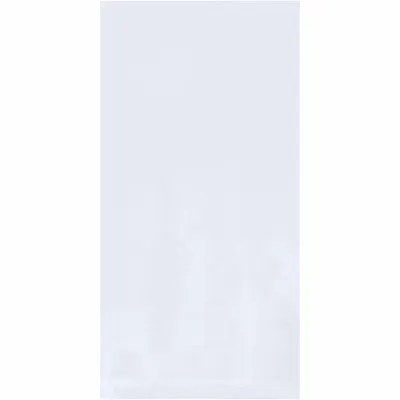 OEM Light-Duty Open-Ended Bag, Polyethylene, Clear, 1 mil, 6 in Wide, 1000-Pack - Light-Duty Open-Ended Bags