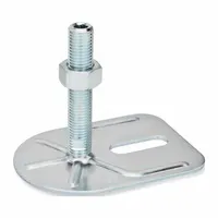 JW WINCO Male-End Leveling Mount: Swiveling Stud, 3/4"-10 Thread Size, 3 3/20 in, 3,597 lbf Capacity (MPN 42-80-3/4X10-100-E0-UK)